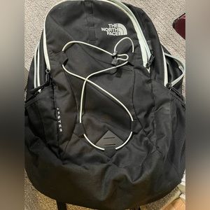 North Face Jester Backpack - Black/Light Blue